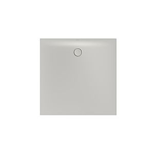 Bette BetteFloor Side Duschfläche 3391-410AE 120x120cm, Antirutsch/Pro, silver
