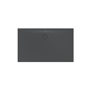 Bette BetteFloor Side zone de douche 3393-400 150x90cm, corbeau