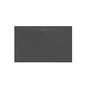 Bette BetteFloor Side Duschfläche 3397-400AE 160x100cm, Antirutsch/Pro, raven