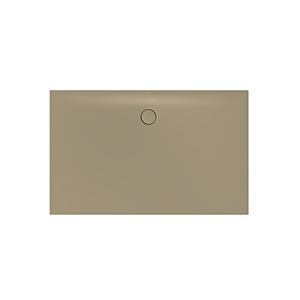 Bette BetteFloor Side zone de douche 3397-417PLUS 160x100cm, glaçure, noisette