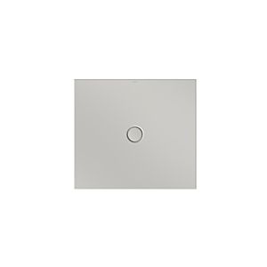 Bette BetteFloor surface de douche 1661-410PLUS 100x90cm, glaçure, argent