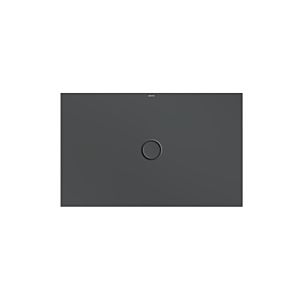 Bette BetteFloor shower surface 1671-400T1 120x75cm, Mini bath support, raven