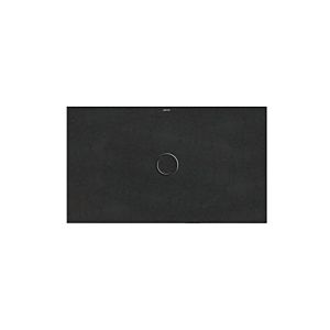 Bette BetteFloor surface de douche 1672-790PLUS 120x70cm, glaçure, Midnight
