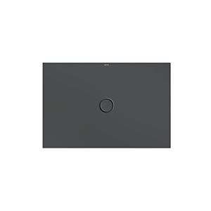 Bette BetteFloor Duschfläche 1681-400PLUS 120x80cm, Glasur, raven