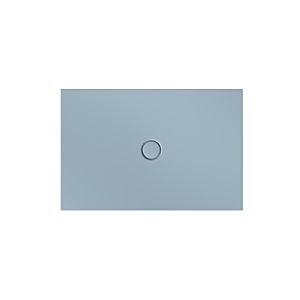 Bette BetteFloor surface de douche 1681-418PLUS 120x80cm, glaçure, Blue satin