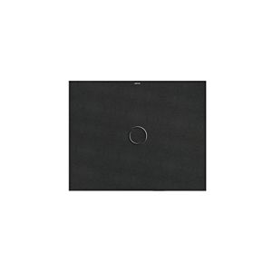 Bette BetteFloor Duschfläche 5491-790T1 100x80cm, Mini-Wannenträger, Midnight