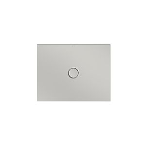 Bette BetteFloor Duschfläche 5711-410PLUS,T1 90x70cm, Glasur, Mini-Wannenträger, silver