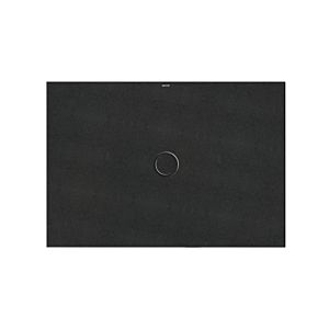 Bette BetteFloor Duschfläche 5791-790PLUS,T1 130x90cm, Glasur, Mini-Wannenträger, Midnight