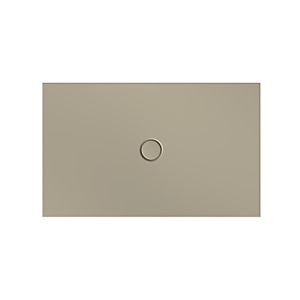 Bette BetteFloor shower area 5793-415PLUS, T1 130x80cm, glaze, Mini -tub support, cashmere