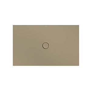 Bette BetteFloor Duschfläche 5793-417PLUS,T1 130x80cm, Glasur, Mini-Wannenträger, hazel