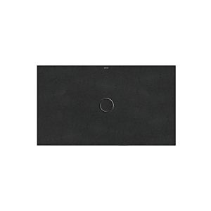 Bette BetteFloor surface de douche 5797-790PLUS 130x75cm, glaçure, Midnight