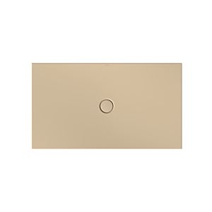 Bette BetteFloor surface de douche 5801-003PLUS 140x80cm, glaçure, beige bahama
