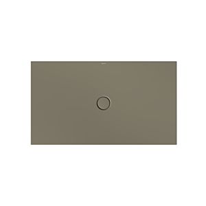 Bette BetteFloor Duschfläche 5801-404PLUS,T1 140x80cm, Glasur, Mini-Wannenträger, graphite