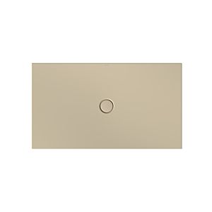 Bette BetteFloor Duschfläche 5801-424PLUS,T1 140x80cm, Glasur, Mini-Wannenträger, sand