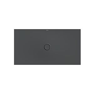 Bette BetteFloor shower area 5802-400AE 140x75cm, anti-slip / Pro , raven