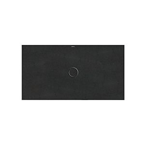 Bette BetteFloor surface de douche 5802-790PLUS 140x75cm, glaçure, Midnight