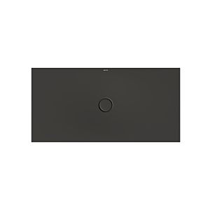 Bette BetteFloor Duschfläche 5803-401T1 140x70cm, Mini-Wannenträger, anthracite