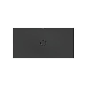 Bette BetteFloor Duschfläche 5803-402PLUS,T1 140x70cm, Glasur, Mini-Wannenträger, slate