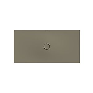 Bette BetteFloor Duschfläche 5803-404PLUS,T1 140x70cm, Glasur, Mini-Wannenträger, graphite
