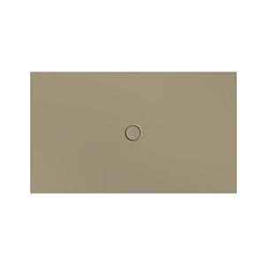 Bette BetteFloor zone de douche 5817-417PLUS, T1 170x100cm, glaçure, Mini -support de baignoire, noisette