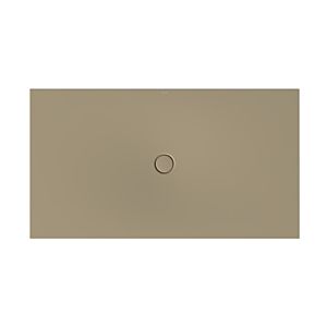 Bette BetteFloor Duschfläche 5818-417PLUS,T1 180x100cm, Glasur, Mini-Wannenträger, hazel