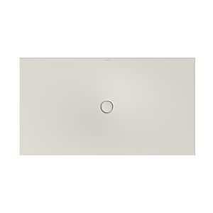Bette BetteFloor surface de douche 5818-423T1 180x100cm, support de bain Mini , lin