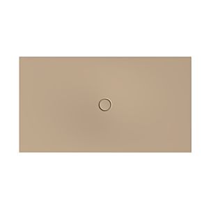Bette BetteFloor surface 5818-425PLUS, T1 180x100cm, glaze, Mini -tub support, greige