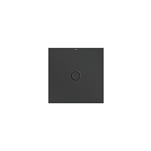 surface de douche Bette BetteFloor 5831-402T1 80x80cm, support de baignoire Mini , ardoise