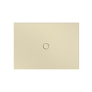 Bette BetteFloor Duschfläche 5851-441PLUS,T1 140x100cm, Glasur, Mini-Wannenträger, cream