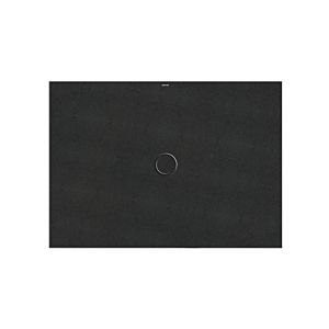 Bette BetteFloor Duschfläche 5851-790PLUS,T1 140x100cm, Glasur, Mini-Wannenträger, Midnight