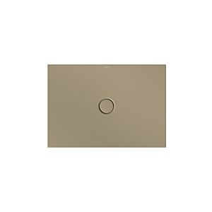 Bette BetteFloor shower area 5881-417PLUS, T1 100x70cm, glaze, Mini -tub support, hazel