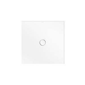 Bette BetteFloor surface 5931-004PLUS, T1 90x90cm, glaze, Mini bath support, edelweiß