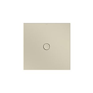 surface BetteFloor Bette match0 5931-422PLUS, T1 90x90cm, glaçure, support de baignoire Mini , beige