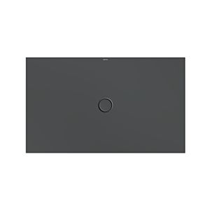 Bette BetteFloor Duschfläche 5936-400PLUS,T1 150x90cm, Glasur, Mini-Wannenträger, raven