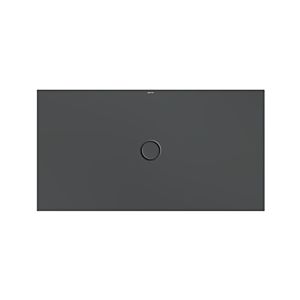 Bette BetteFloor shower surface 5937-400T1 150x80cm, Mini bath support, raven