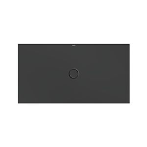 Bette BetteFloor Duschfläche 5937-402T1 150x80cm, Mini-Wannenträger, slate