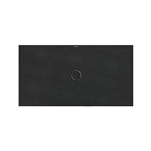 surface BetteFloor Bette match0 5937-790PLUS, T1 150x80cm, glaçure, support de bain Mini , Midnight