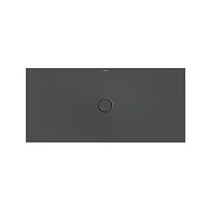 Bette BetteFloor Duschfläche 5938-400AE,T1 150x70cm, Antirutsch/Pro, Mini-Wannenträger, raven