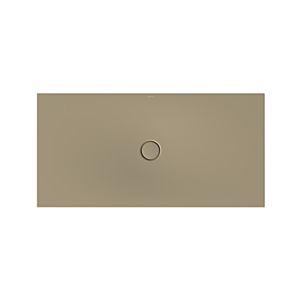 Bette BetteFloor Duschfläche 5939-417PLUS,T1 150x75cm, Glasur, Mini-Wannenträger, hazel
