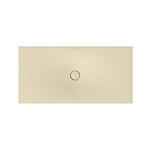 Bette BetteFloor zone de douche 5939-441PLUS 150x75cm, glacis, crème