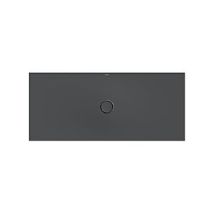 Bette BetteFloor shower area 5948-400PLUS 160x70cm, glaze, raven