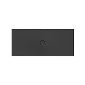 Bette BetteFloor Duschfläche 5948-402PLUS,T1 160x70cm, Glasur, Mini-Wannenträger, slate