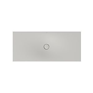Bette BetteFloor shower area 5948-410PLUS 160x70cm, glaze, silver