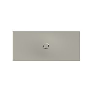 Bette BetteFloor Duschfläche 5948-416PLUS,T1 160x70cm, Glasur, Mini-Wannenträger, stone
