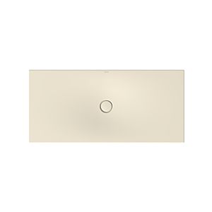 Bette BetteFloor Duschfläche 5949-001T1 160x75cm, Mini-Wannenträger, pergamon