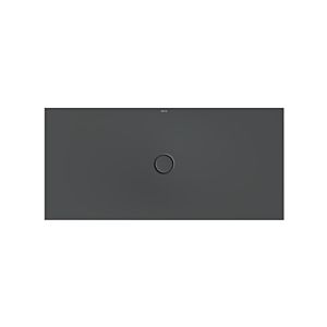 Bette BetteFloor surface de douche 5949-400PLUS 160x75cm, glaçure, corbeau