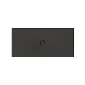 Bette BetteFloor Duschfläche 5949-401T1 160x75cm, Mini-Wannenträger, anthracite