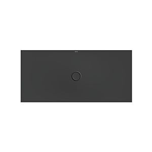 Bette BetteFloor Duschfläche 5949-402PLUS,T1 160x75cm, Glasur, Mini-Wannenträger, slate