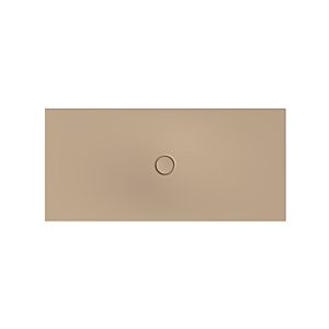 Bette BetteFloor Duschfläche 5949-425PLUS,T1 160x75cm, Glasur, Mini-Wannenträger, greige