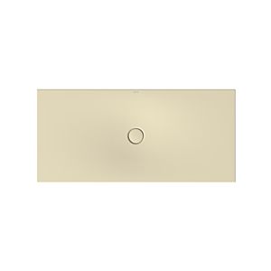 Bette BetteFloor Duschfläche 5949-441PLUS,T1 160x75cm, Glasur, Mini-Wannenträger, cream